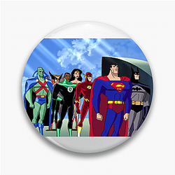 Ultimate Heroes Justice League Unlimited Pins