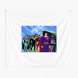 Ultimate Heroes Justice League Unlimited Tapestries