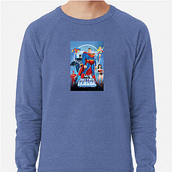 Superhero Team Justice League Unlimited Sweatshirts