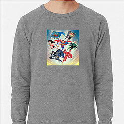Legendary Heroes Justice League Unlimited Sweatshirts