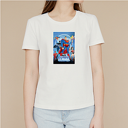 Superhero Team Justice League Unlimited T-Shirts