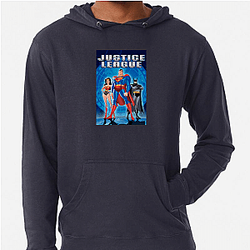Action Adventure Justice League Unlimited Hoodies