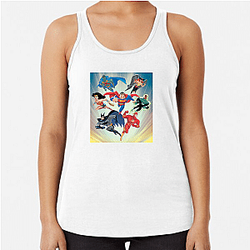 Legendary Heroes Justice League Unlimited Tank Tops