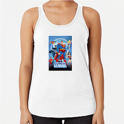 Superhero Team Justice League Unlimited Tank Tops