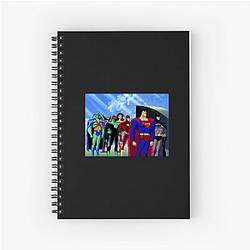 Ultimate Heroes Justice League Unlimited Notebook
