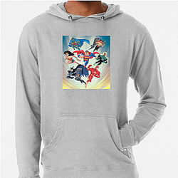 Legendary Heroes Justice League Unlimited Hoodies
