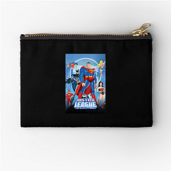 Superhero Team Justice League Unlimited Zipper Pouches