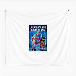 Action Adventure Justice League Unlimited Tapestries