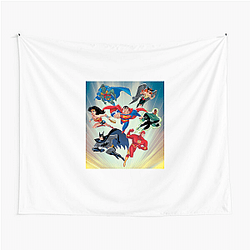 Legendary Heroes Justice League Unlimited Tapestries