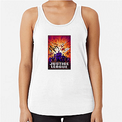Animated Saga Justice League Unlimited Tank Tops