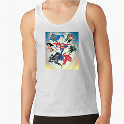 Legendary Heroes Justice League Unlimited Tank Tops