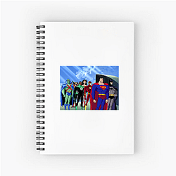 Ultimate Heroes Justice League Unlimited Notebook