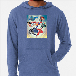 Legendary Heroes Justice League Unlimited Hoodies