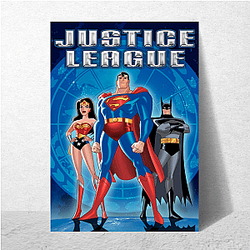 Action Adventure Justice League Unlimited Posters