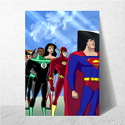 Ultimate Heroes Justice League Unlimited Posters