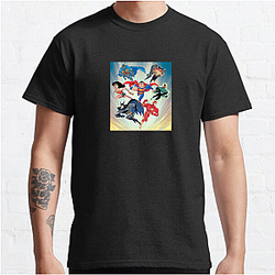 Legendary Heroes Justice League Unlimited T-Shirts
