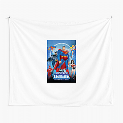 Superhero Team Justice League Unlimited Tapestries