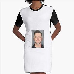 Justin Timberlake Graphic T-Shirt Dress