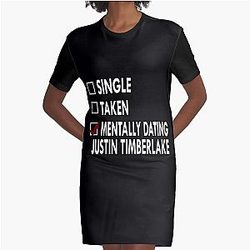 Mentally dating Justin Timberlake Graphic T-Shirt