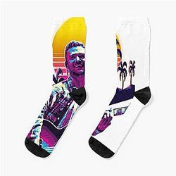 Justin Timberlake retro socks