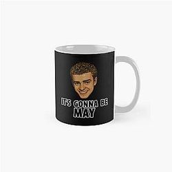 It's Gonna Be May Justin Timberlake Meme Nsync White Text Classic Mug