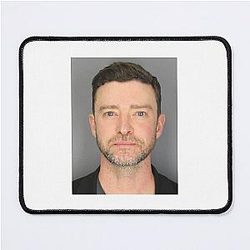 Justin Timberlake Mugshot Mousepad