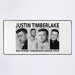 Justin Timberlake Print World Tour Justin Timberlake Shirt 2024 Concert Desk Mat