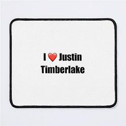I love Justin Timberlake Mouse Pad