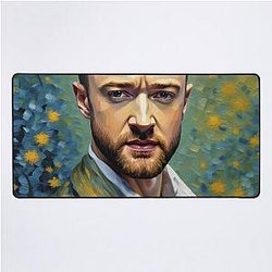 Justin Timberlake Desk Mat