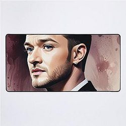 Justin Timberlake Desk Mat