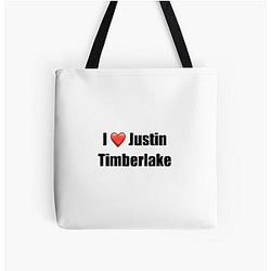 I love Justin Timberlake Tote Bag