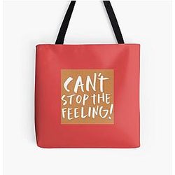 Can't stop the Justin Timberlake All Over Print Tote Bag