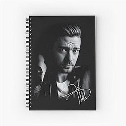 Justin Timberlake Spiral Notebook