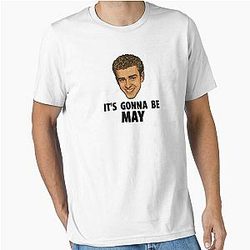 It's Gonna Be May Justin Timberlake Meme N Sync Black Essential T-Shirt