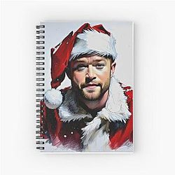 Justin Timberlake as Santa Claus Notebook