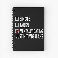 Mentally Dating Justin Timberlake Notebook