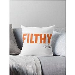 Justin Timberlake Filthy Throw Pillow