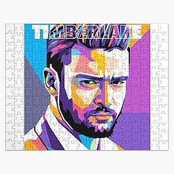 Justin Timberlake in WPAP Jigsaw Puzzle