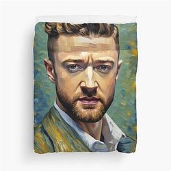 Justin Timberlake Duvet Cover