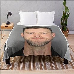 Justin Timberlake Throw Blanket