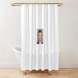 Justin Timberlake Mugshot Shower Curtain