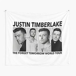 Justin Timberlake print world tour shirt Justin Timberlake 2024 Concert Tapestry