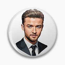 Justin Timberlake Pin