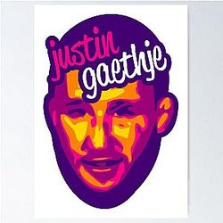 Justin Gaethje UFC Poster