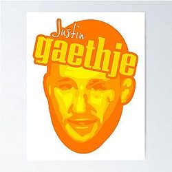 Justin Gaethje UFC Poster