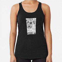 Kaiju No 8 Kaiju Appearance Panel Racerback Tank Top