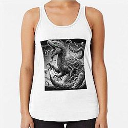 Kaiju dragon  Racerback Tank Top