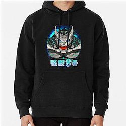 Kaiju Anime Fanart Pullover Hoodie