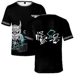 Anime Kaiju No. 8 3D Merch T-shirt Summer Men/Women Streetwear Tshirt Shirt Short Sleeve