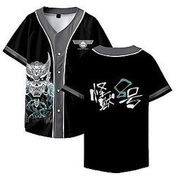 Anime Kaiju No. 8 3D Baseball Jersey Shirts Spring Summer Men/Women Tshirt Shirt